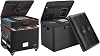 DocSafe Fireproof Storage Ottoman with LockRolling File Box