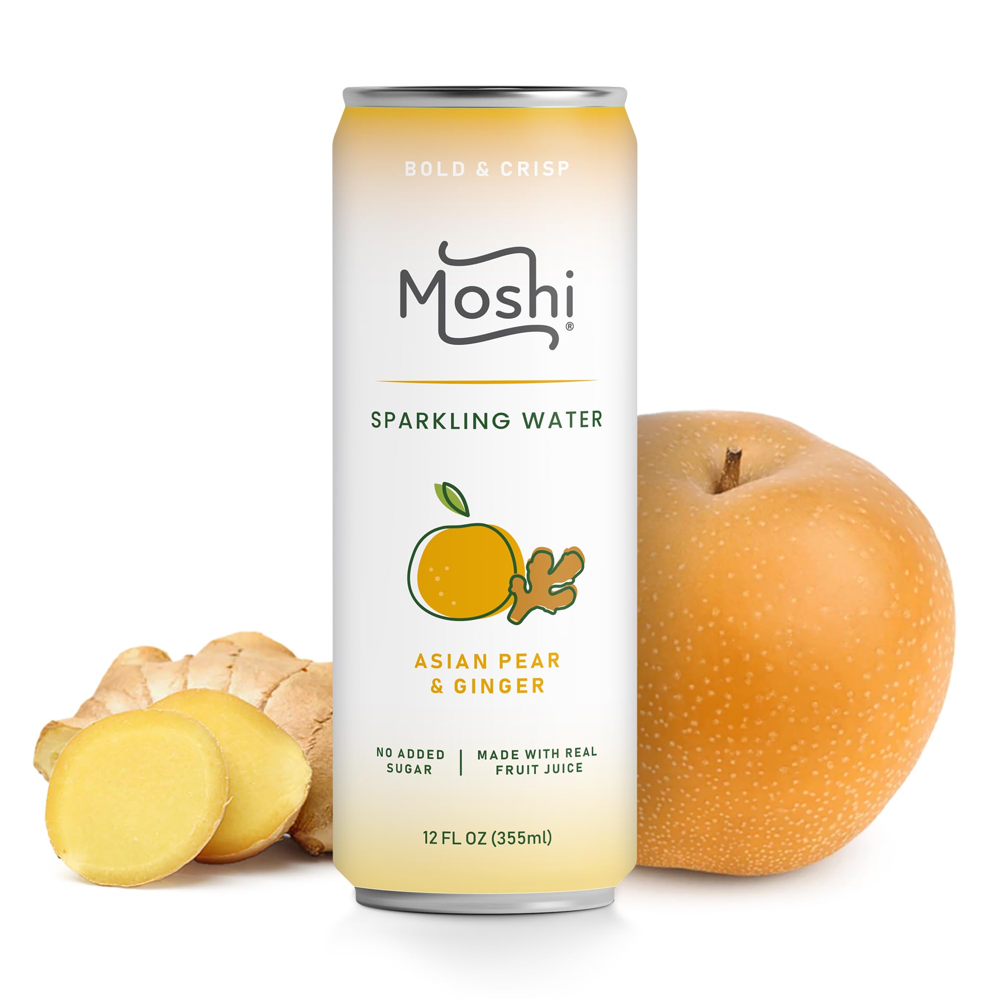 Amazon.com: Moshi Asian Flavored Sparkling Water 12 Pack