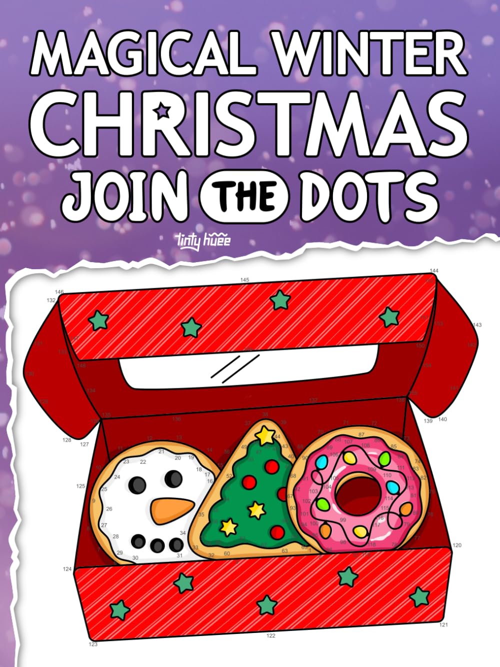 Join the Dots Magical Winter Christmas: Connecting the Dots Puzzles for Children and Adults | Fun, Relaxing and Challenging Dot to the Dot Activity ... (Featuring Christmas Scenes and Animals)