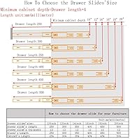 Vista 4 de Extensión completa menos ruido rodamiento de bolas de cajón deslizantes, 10 pulgadas, 1 par