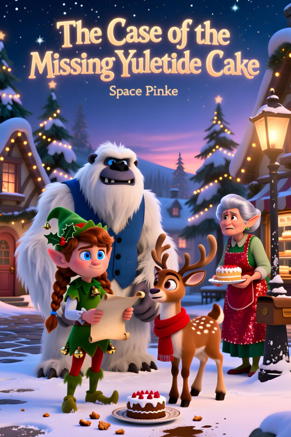 The Case of the Missing Yuletide Cake: Rhyming Christmas Picture Book for Kids Ages 4-8 that Follows a Cozy Holiday Mystery Story with a Heartwarming Conclusion