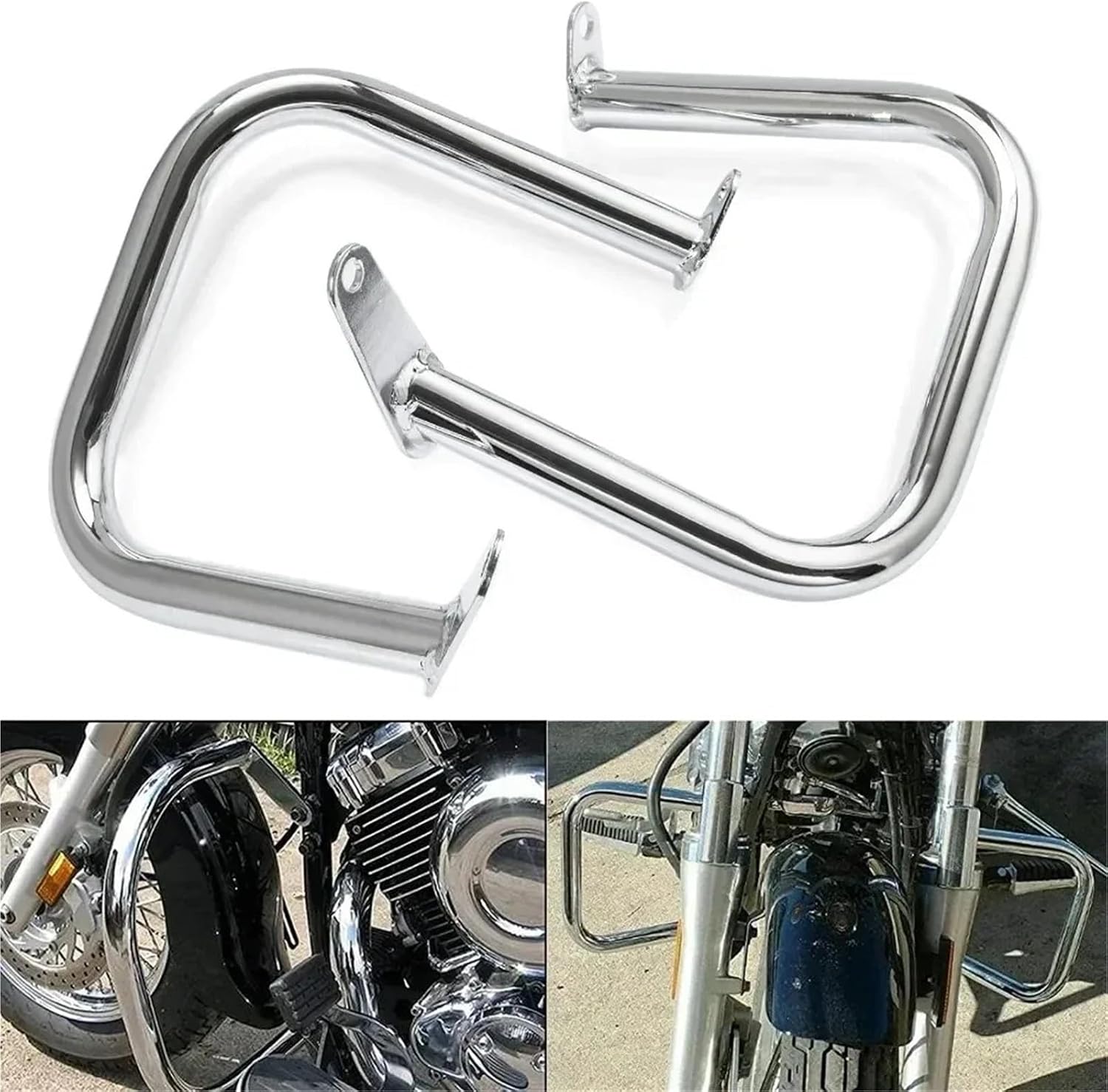 Motorcycle Engine Guard Highway Crash Bar for Yamaha V-Star Dragstar XVS650 Custom and Classic All Years 400 650