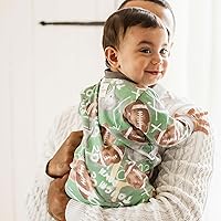 Vista 276 de Burt's Bees Baby - Pijama de una pieza para bebé, mameluco para dormir y jugar, algodón 100% orgánico, cremallera frontal Guitarra acústica.