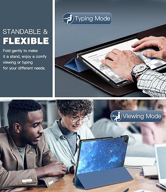 TiMOVO Case for Samsung Galaxy Tab A9+/A9 Plus 11 2023, Blue Starry Sky