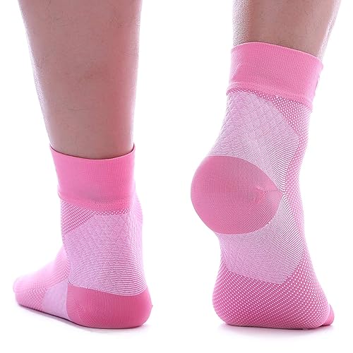 Miniatura 7 de Doc Miller Mangas de compresión de pies para fascitis plantar, tendinitis de Aquiles, alivio del dolor de talón y arco, los mejores calcetines nano