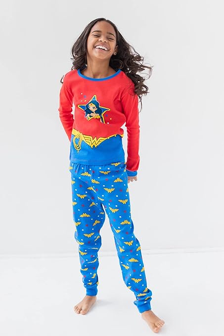 Wonder Woman Kids Costume DC Comics Justice League Onesie Pajamas