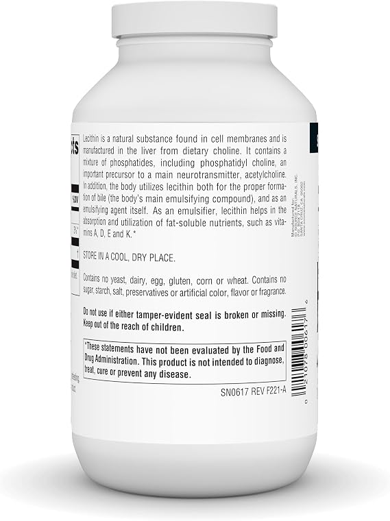 Source Naturals Lecithin 1200 mg, A Natural Emulsifier - 200 Softgels