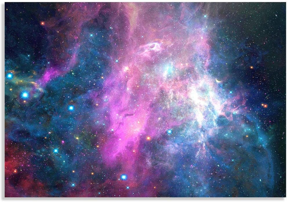 Authеntіс Crаzу Dеаlѕ SIGNFORD Wall Mural Galaxy Removable Wallpaper Wall Sticker for Bedroom Living Room - 66x96 inches 🔥 Crаzу Dеаlѕ SIGNFORD Wall Mural Galaxy Removable Wallpaper Wall Sticker for Bedroom Living Room - 66x96 inches