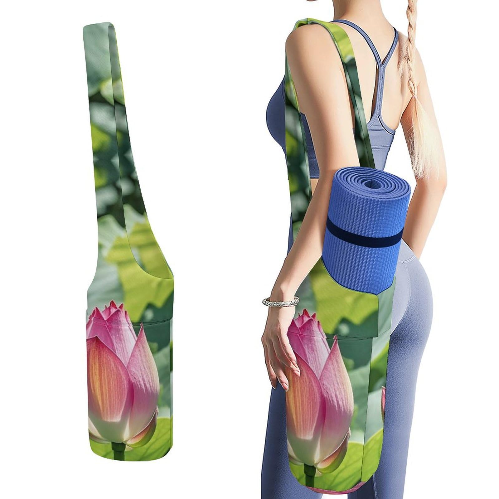 Sac de tapis de yoga imperméable - Solution avec compartiment humide - 8