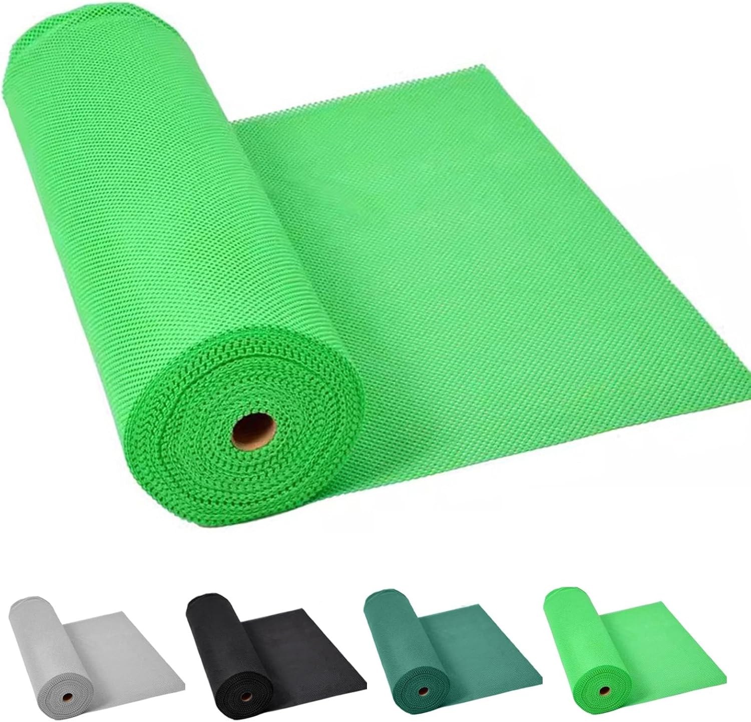 Garage Floor Mat 3.5mm Thickened Commercial Grade Heavy Duty Parking Mat PVC Rubber Trailer Mat for Garage Floor, Golf Cart Parking(Fruit Green,160cmx5m)