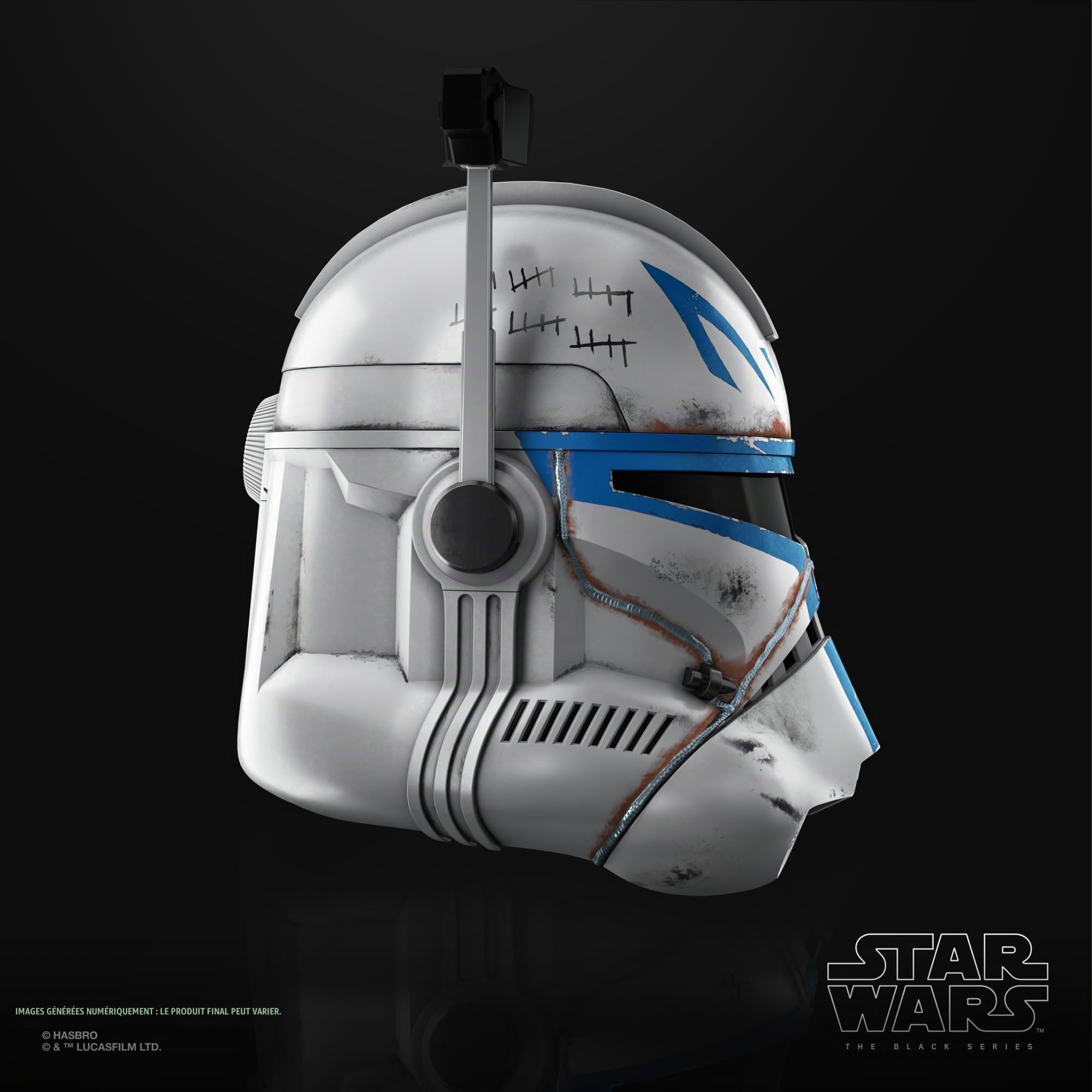 Star Wars The Black Series, Casque électronique Premium Clone Captain Rex, Ahsoka, Article de Cosplay pour Adulte