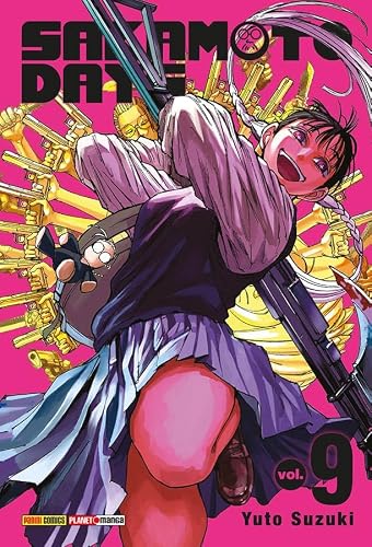 Sakamoto Days vol. 9 — capa da edição Panini