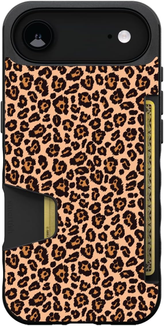 Smartish - Cheetah - iPhone Air Wallet Case - Wallet Slayer Vol. 1 [Slim + Protective] Credit Card Holder - Fits iPhone Air