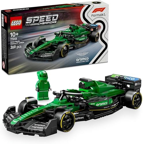 LEGO Speed Champions Aston Martin Aramco F1 AMR24 Race Car 77245