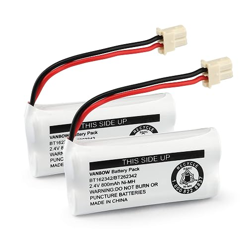 BT162342 BT262342 2.4V 800mah Ni-MH Phone Batteries Compatible with BT183342