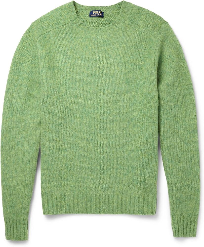 ralph lauren elbow patch sweater