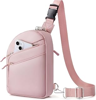 TOPEAST Anti Theft Crossbody Bags for Women Men, Small Sling Crossbody Bag Travel Purse Shoulder Wallet with RFID Blocking