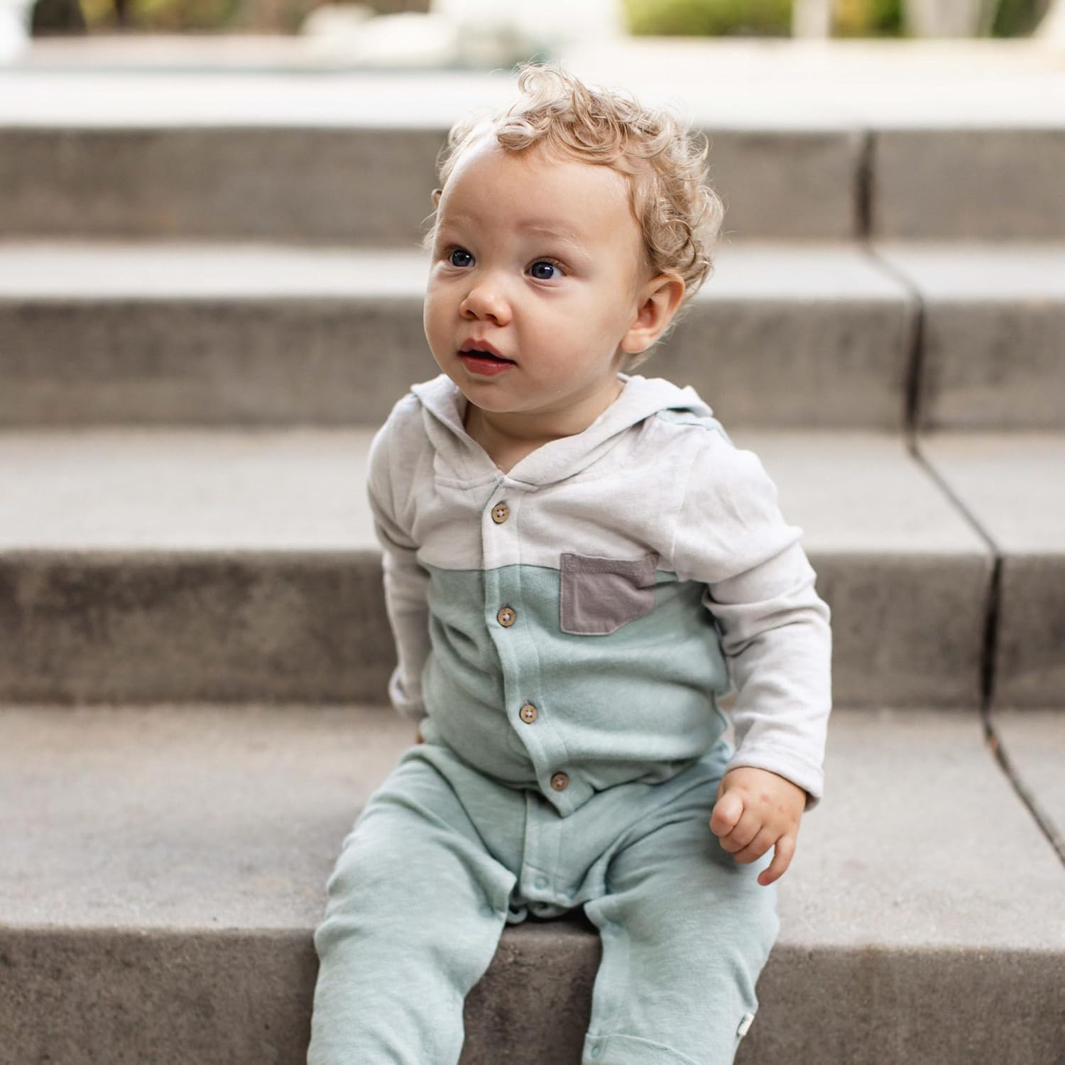 Burt's Bees Baby Boy Infant Jumpsuits - 100% Organic Cotton Breathable Jumpsuit Coveralls for Boys Preemie to 24 Months - Image 4