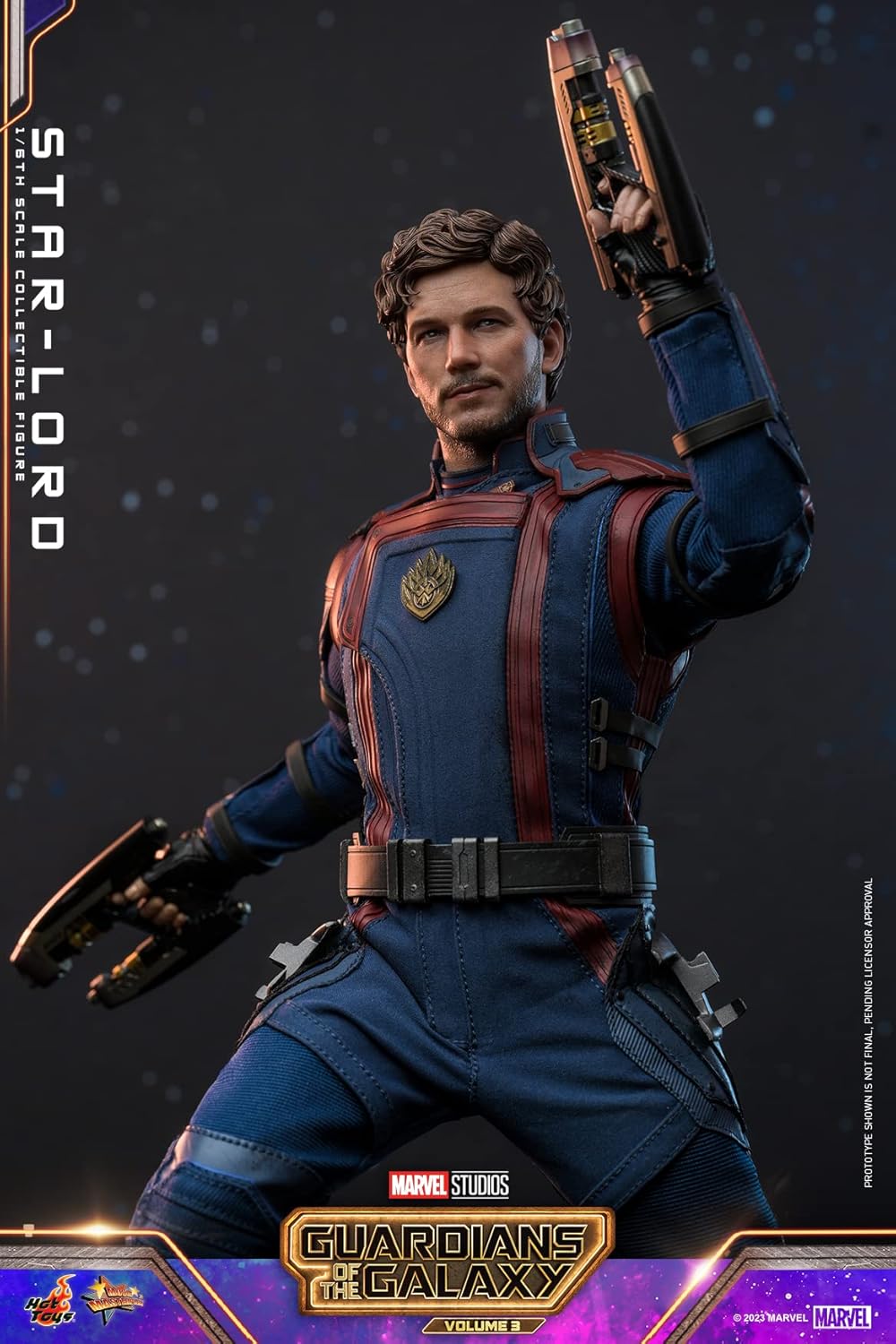 ホットトイズ(Hot Toys) Movie Masterpiece Guardians of The Galaxy: Volume 3 Star Road 1/6 Scale Figure