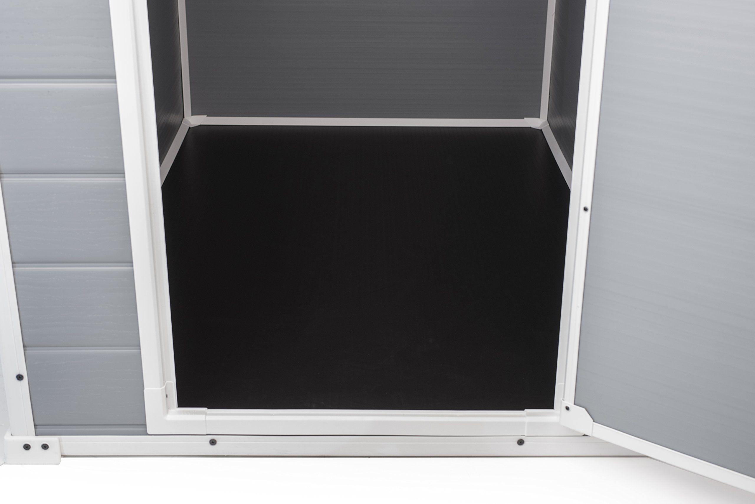 Buy Keter Manor Outdoor Garden Storage Shed, Grey, 4 x 3 ft Online at