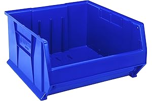 Quantum Storage 24 in. Blue Plastic Hulk Container Bin