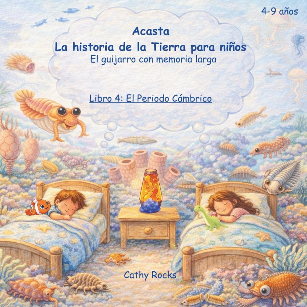 Acasta – La historia de la Tierra para niños: Libro 4: El Periodo Cámbrico - Tantas criaturas movedizas (Acasta – Serie de cuentos para dormir sobre la historia de la Tierra)