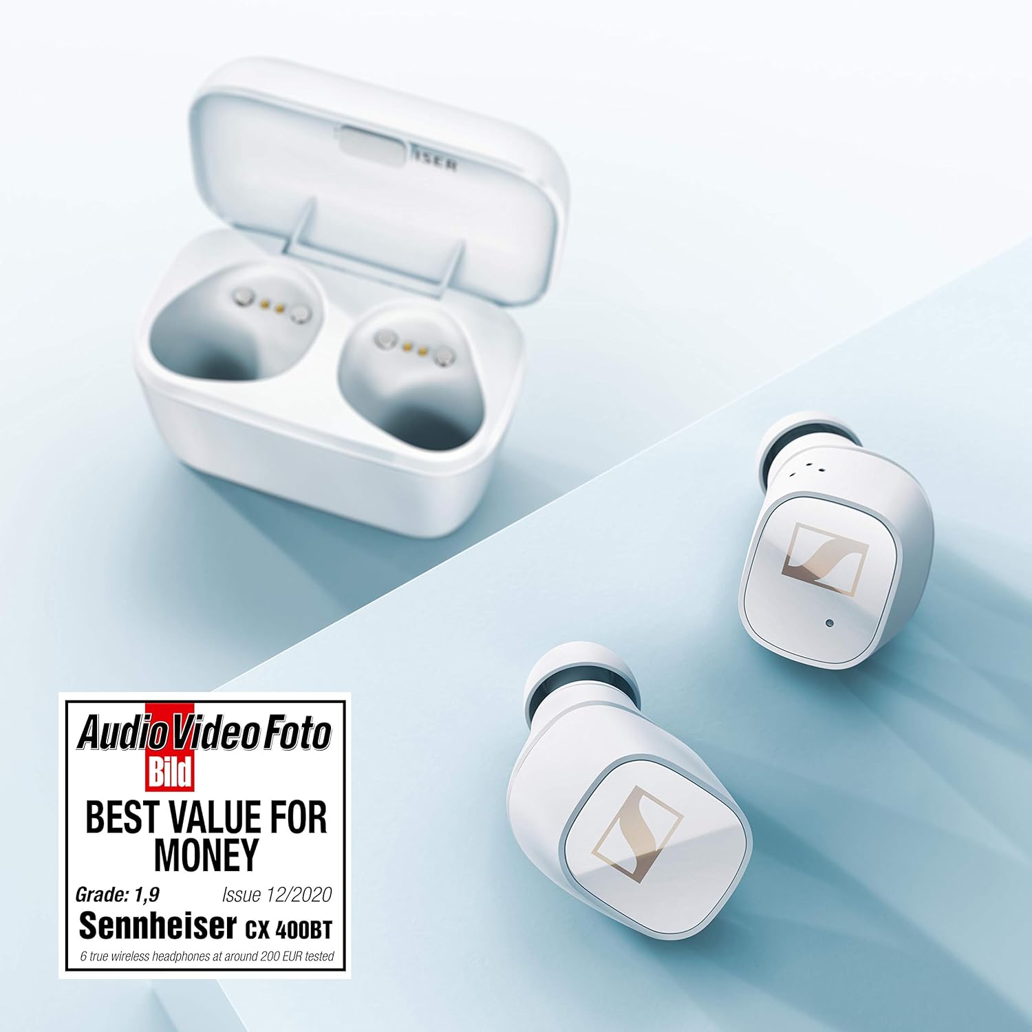 Sennheiser CX-400BT White True Wireless Earbuds