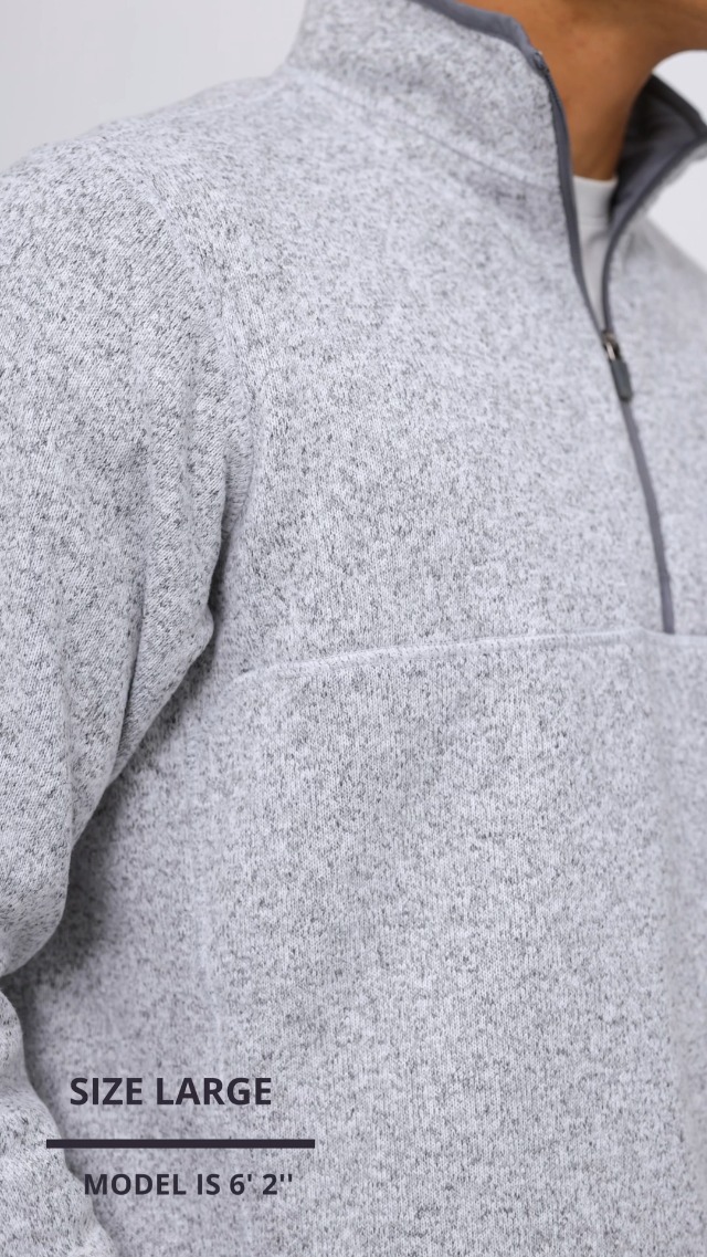 Amazon.com: Antigua Fortune Pullover, Black Heather, Small