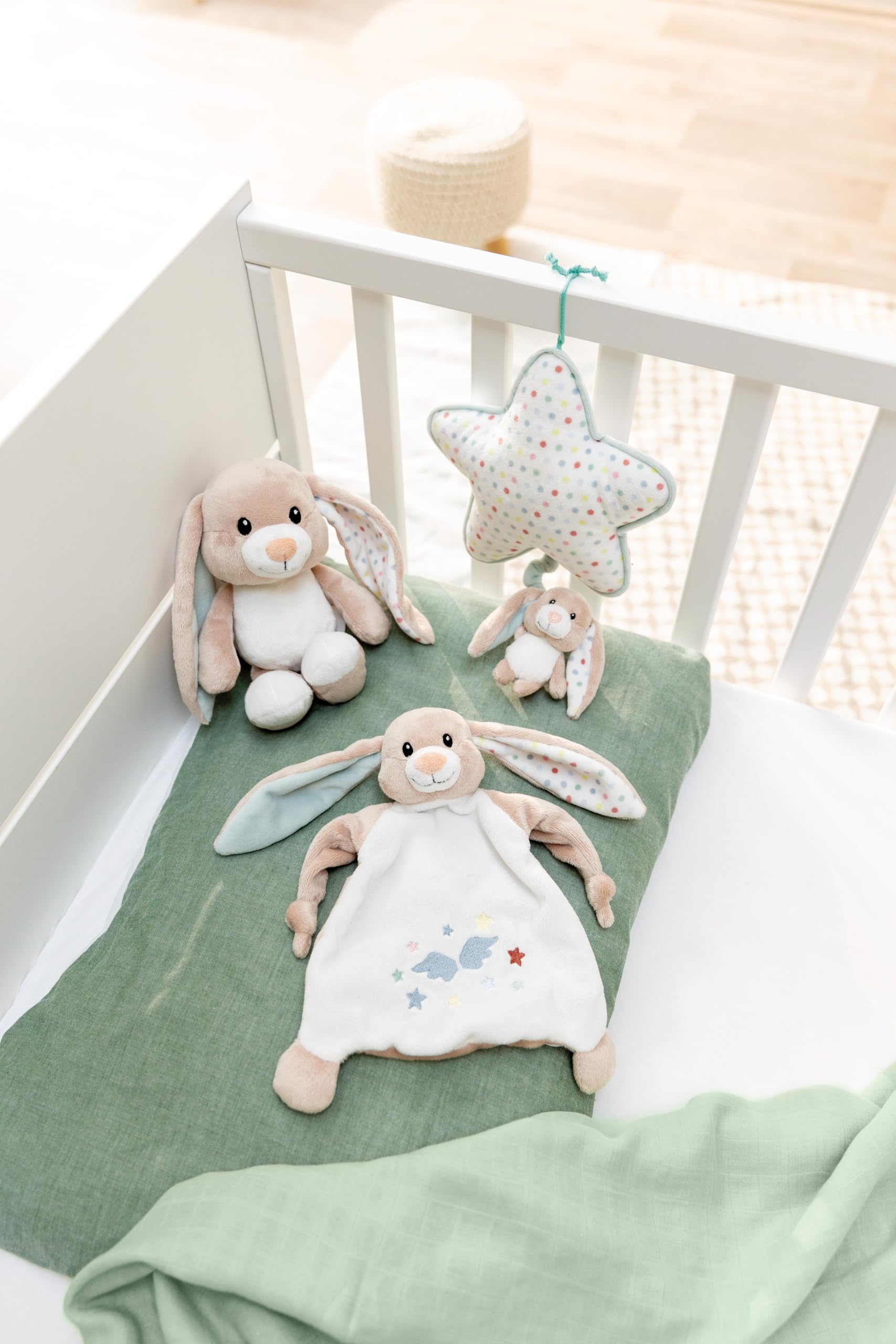 NICI soft toy bunny Fjella 25cm - pink - Fluffy plush, cute to cuddle and play with, for children & adults, great gift idea - 61885 - Image 4