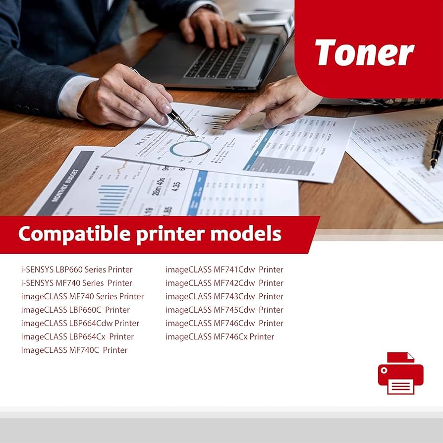 Amazon.com: 055 Toner Cartridge Set (4-Pack, Black, Cyan, Magenta