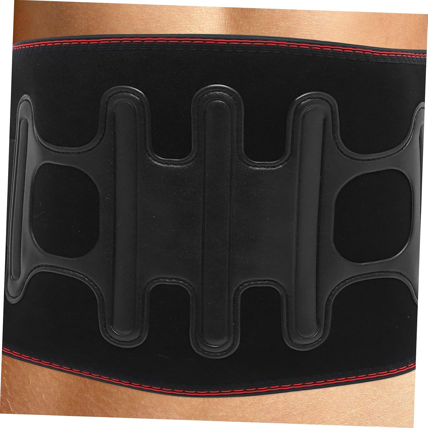 Baluue 1set USB Heating Waist Support Belt Breathable Lumbar Protector for Men Women Warm Abdominal Heating Aid for Office Outdoor Cold Weather for Back