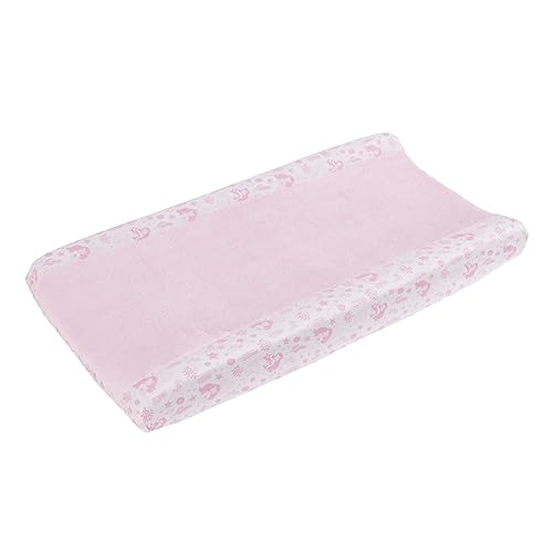 Miniatura 4 de NoJo Disney - Juego de ropa de cama de 4 piezas para cuna de bebé, color rosa, aguamarina y coral de Ariel - edredón, sábana bajera para cuna, funda