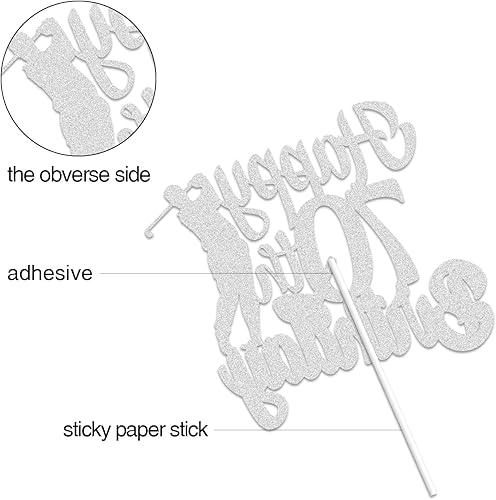 Miniatura 8 de Decoración de pastel de golf de 80 cumpleaños negro verde golf 80 años jugador de pelota decoración de pastel 1943 temática deportiva suministros