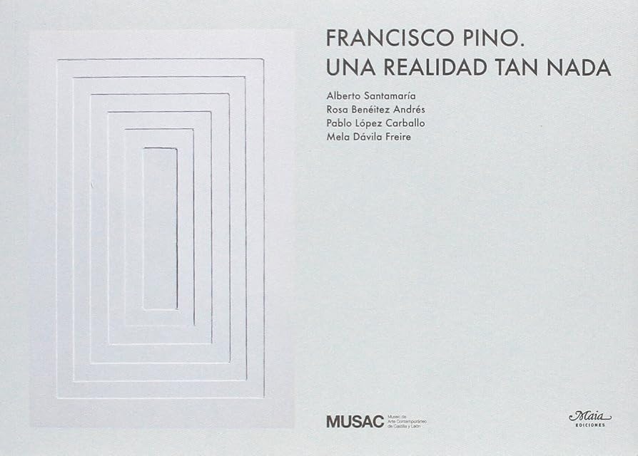 Portada de Francisco Pino. Una realidad tan nada
