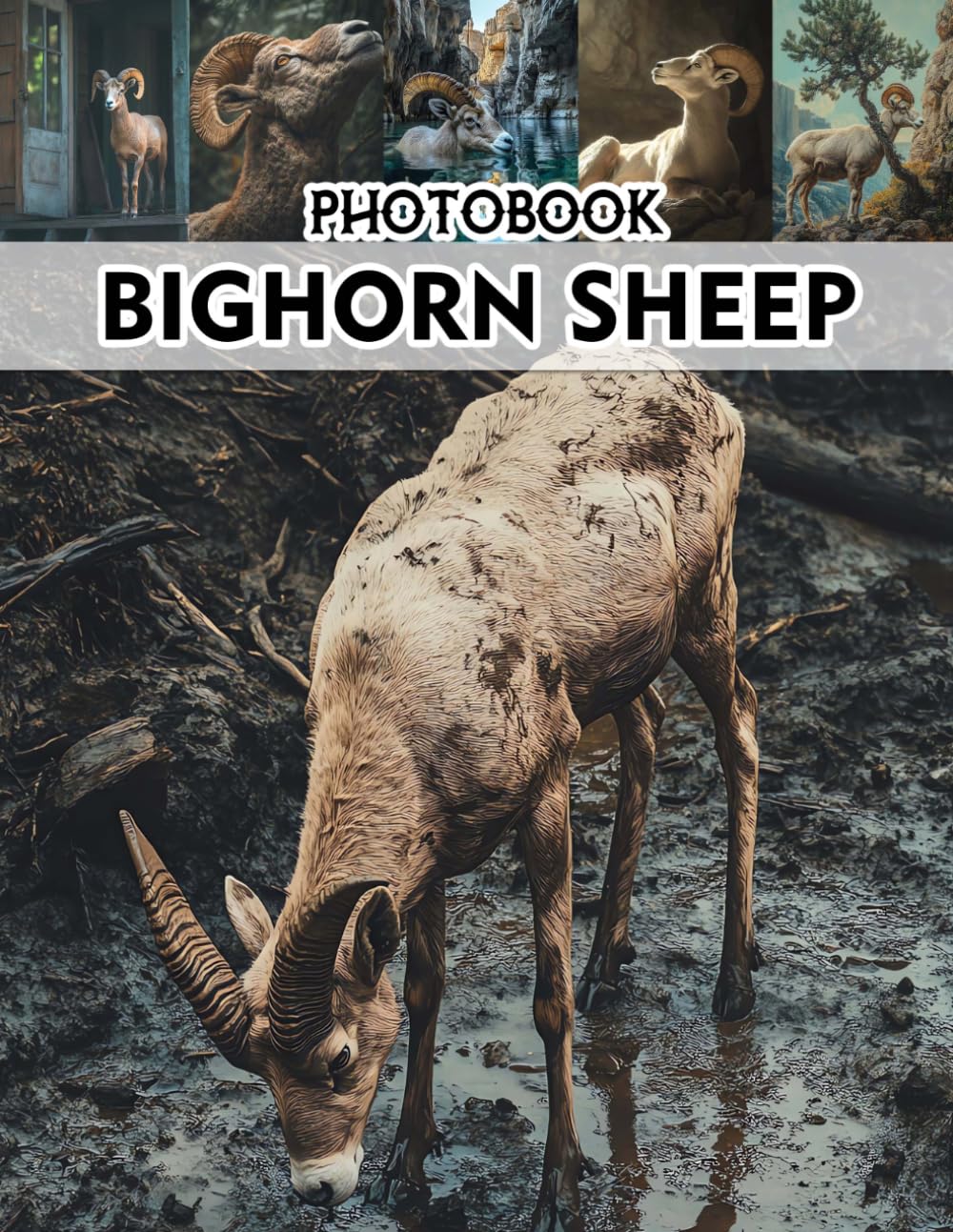 Bighorn Sheep Photobook: A Collection of Majestic Ram Images Capturing Wildlife in Natural Habitats