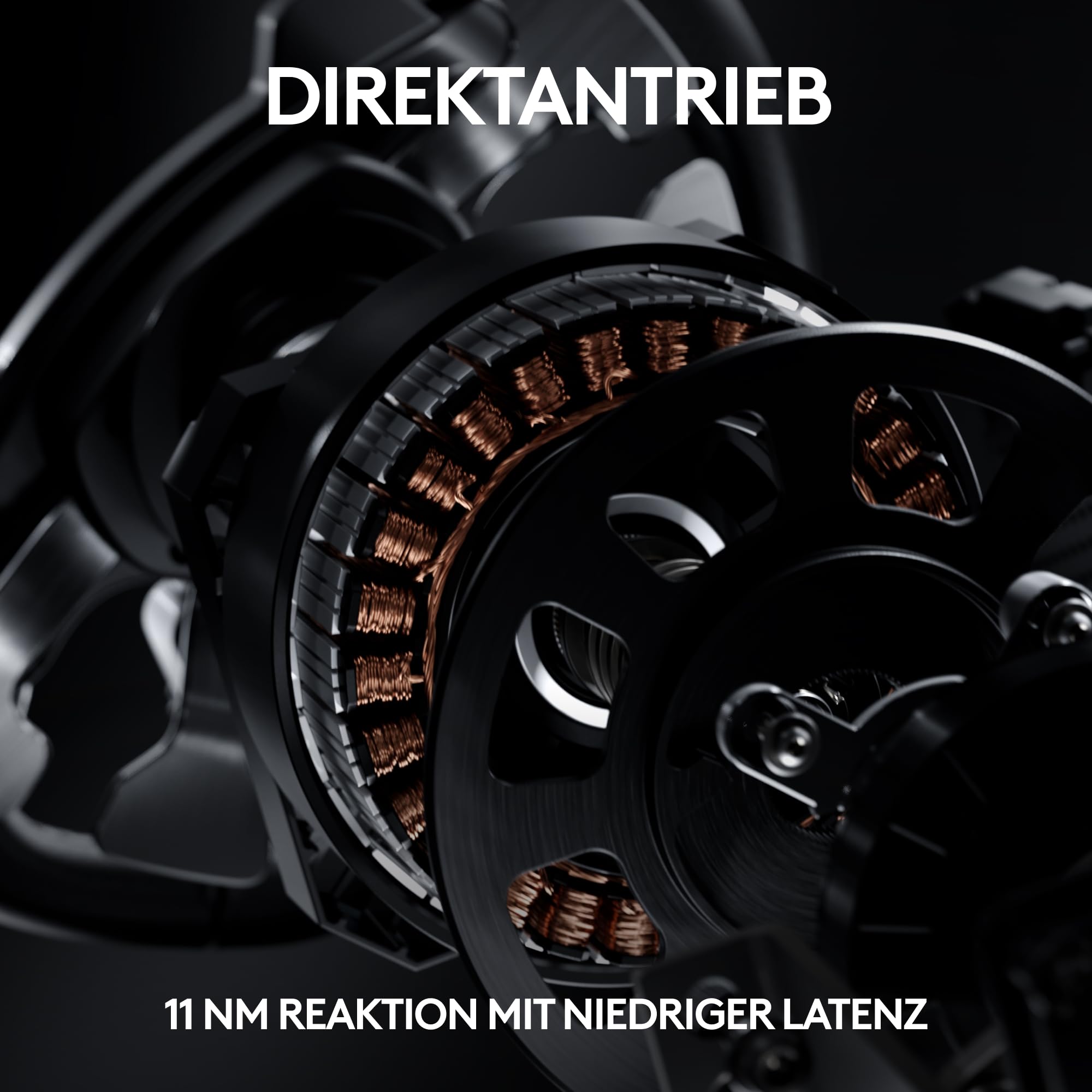 Logitech PRO Racing Wheel & Pedals Bundle für PS5, PS4, PC – 11 Nm Direktantrieb, Schwarz