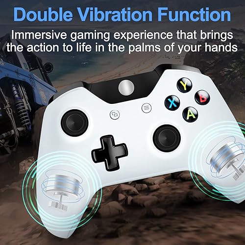 Vista 5 de Para control Xbox, controlador inalámbrico para Xbox One, Xbox Series X&S, Xbox One X&S, Windows PC, Xbox PC y Xbox Game Controller con conector