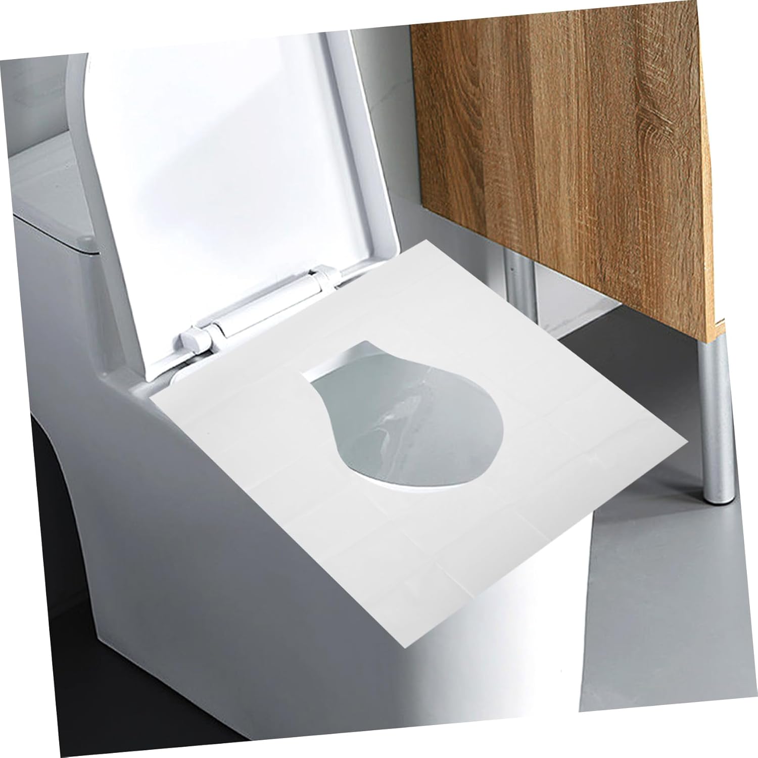 15packs Warm Toilet Seat Cover Portable Travel Mat Disposable Cushion Pad for Home Outdoor