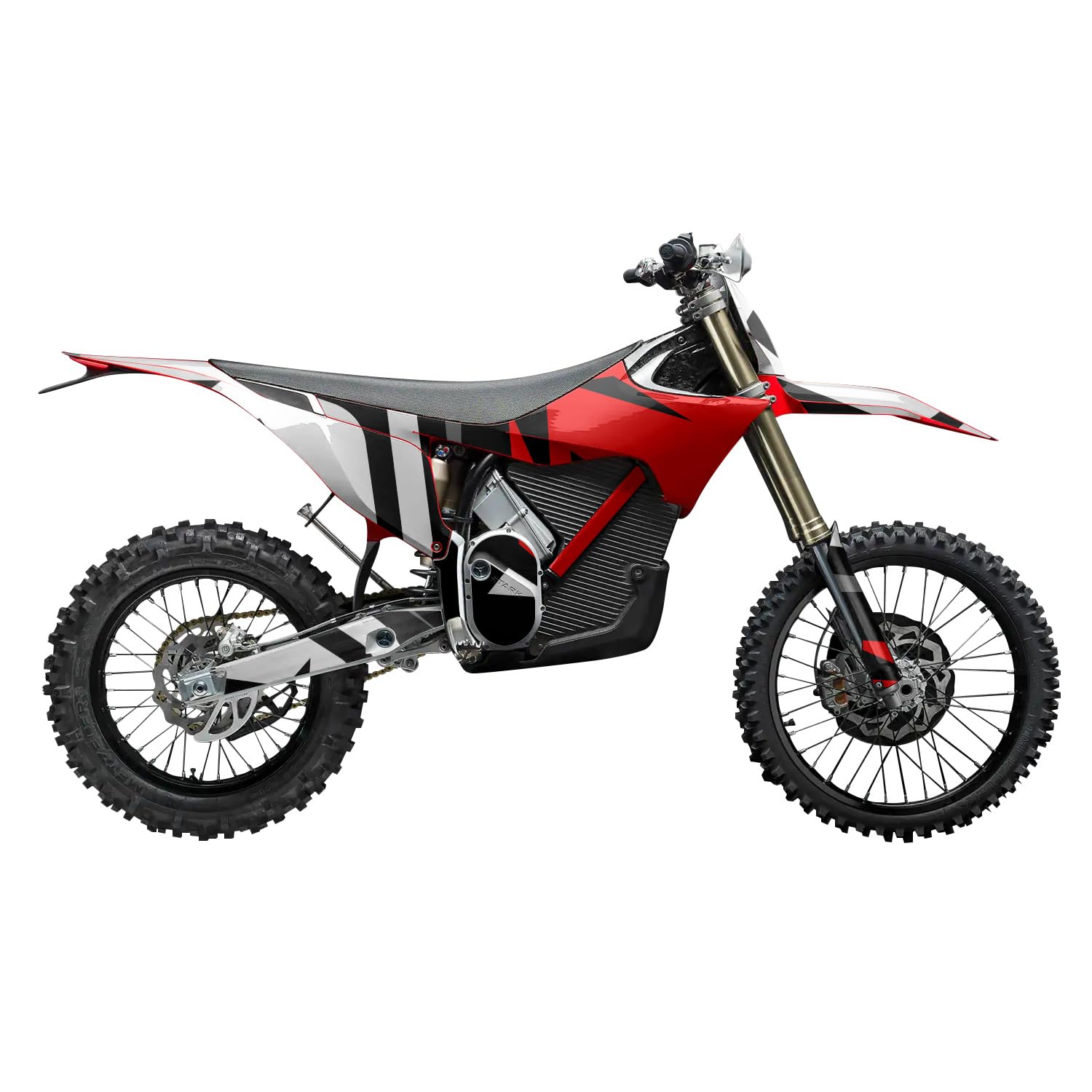 Stark Varg MX 2023-2025 Graphics Kit Wrap - Breakout - Varg MX Skin - Premium 3M Vinyl Protective Wrap Decal Cover - Easy to Apply | Crafted in The USA by MightySkins