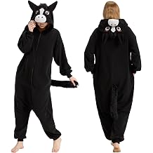 Horse Costume Adult Animal Christmas Halloween Black Horse Onesie Pajamas Cosplay Outfit