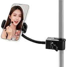 Gooseneck Mic Stand Phone Holder Flexible Clip for Tripod/Boom/Light/Stands