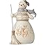 Enesco Jim Shore Heartwood Creek pupazzo di neve con un