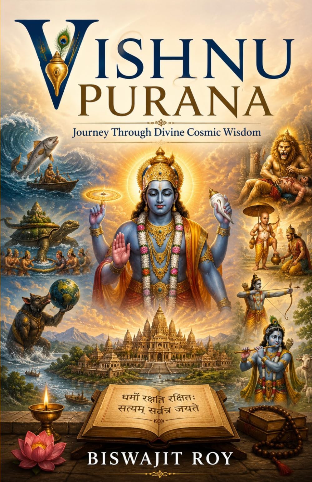VISHNU PURANA: Journey Through Divine Cosmic Wisdom