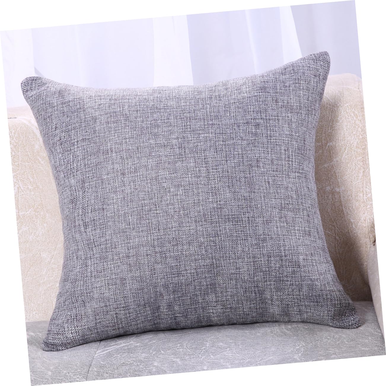 Cabilock 3piezas Funda De Cojín Decorativa para Sala De Estar Diseño Natural y Transpirable para Sofás y Decoración del Hogar