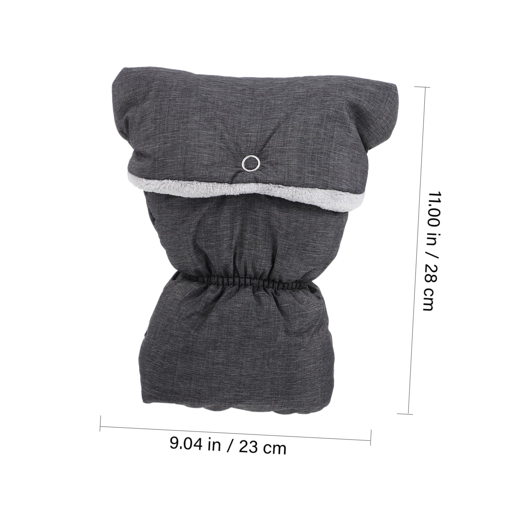 ibasenice 2paires De Poussette Universels Fleece Moufles Anti-Froid pour Hiver Accessoire Pratique pour Poussettes Et Confort Optimal Et