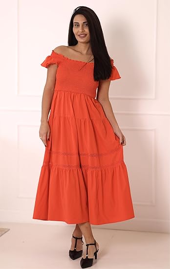 Summer Dress ☀️ Casual Midi Dress for Women 2025