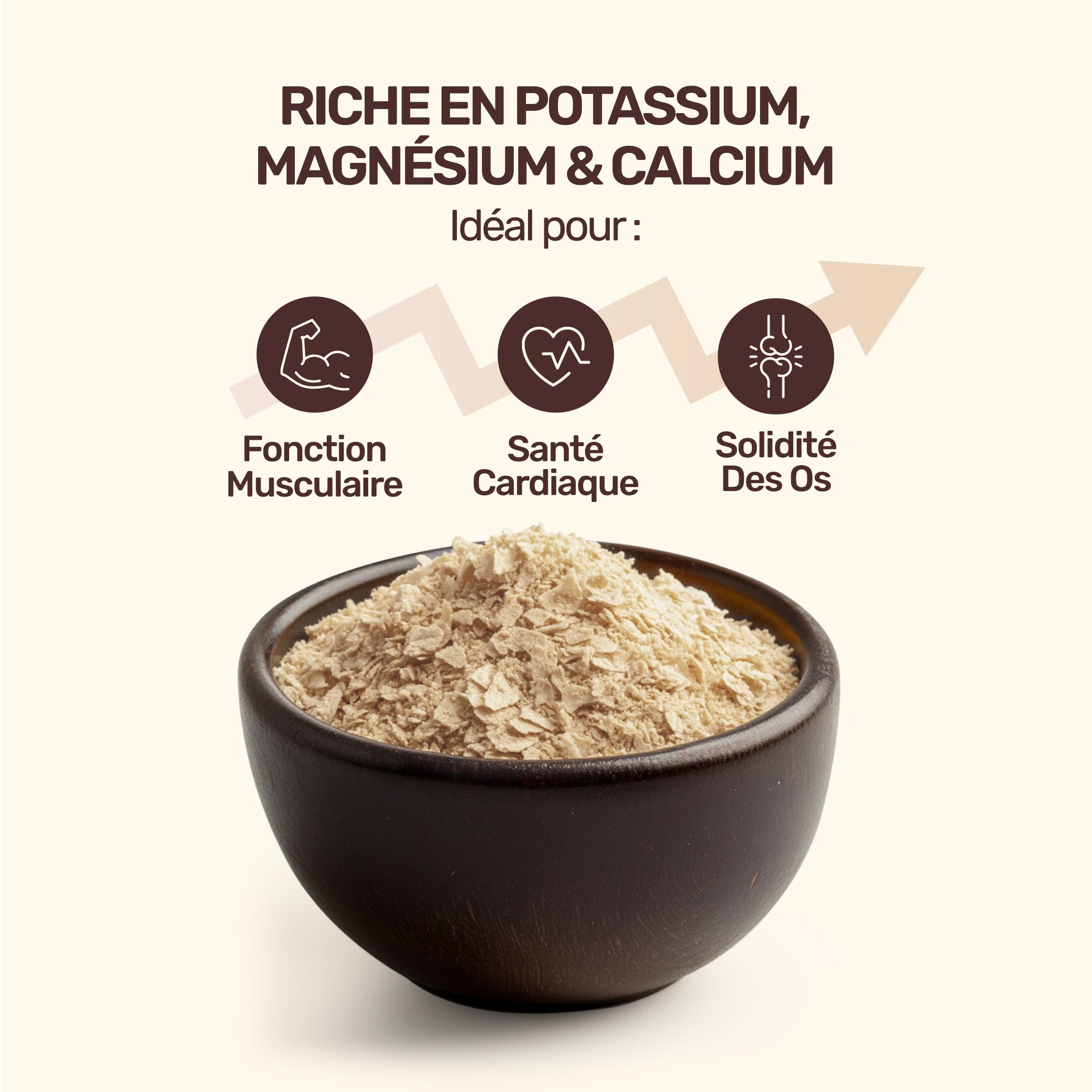 EASY YUMMY – Flocons Nooch (300 g), levure nutritionnelle non enrichie 100% végétalienne, sans additifs