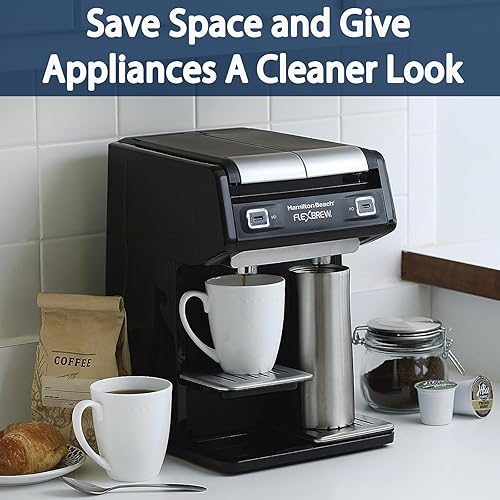 Miniatura 7 de Deslizador de electrodomésticos de 36 piezas para electrodomésticos de cocina, autoadhesivos, para máquinas de café, freidoras de aire, ollas a