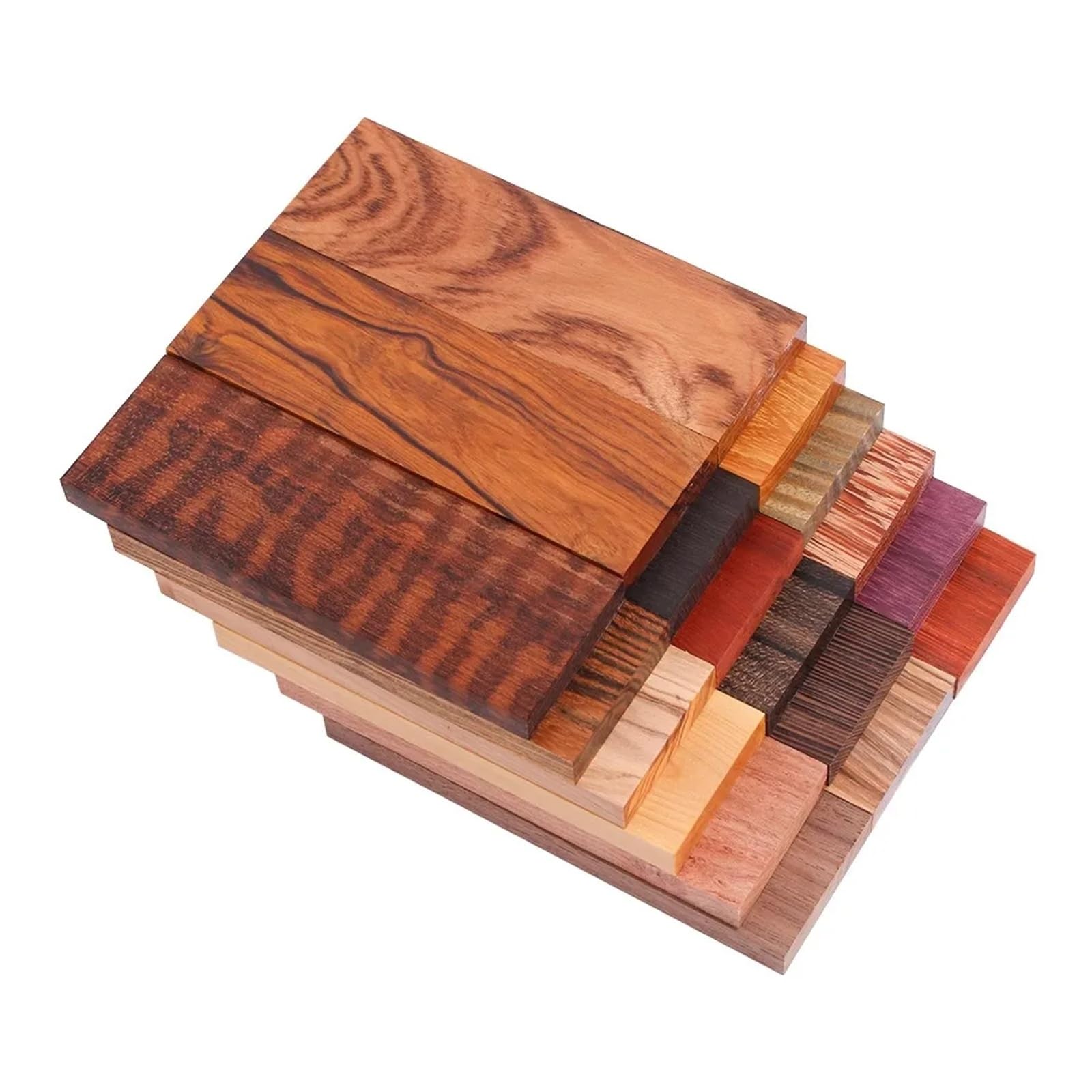 Rzeźba w drewnie, dopasowana, rękojeść noża z naturalnego drewna, materiały do produkcji 1 pary drewnianych patyczków (fioletowe serce, 120 x 40 x 10 mm)