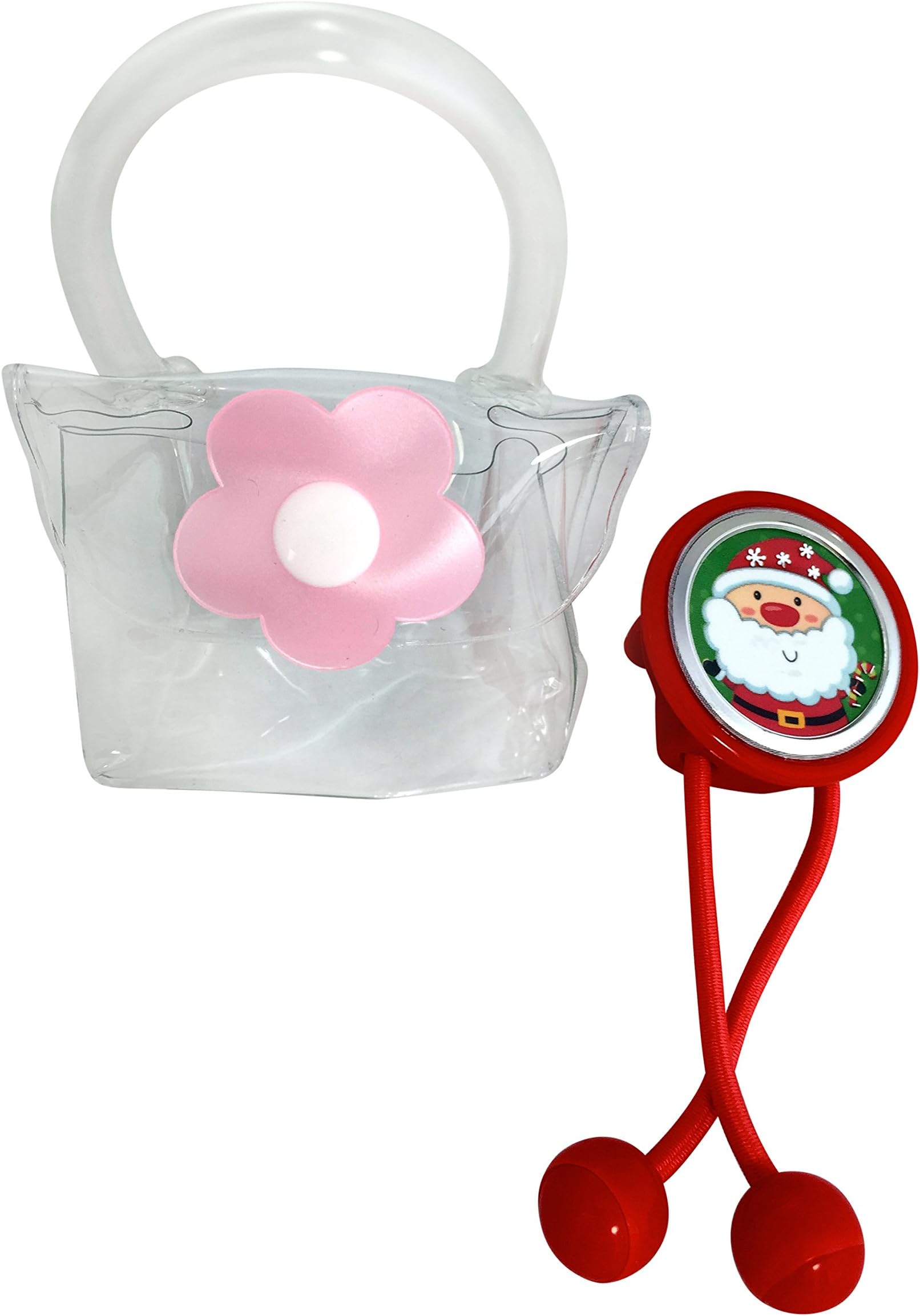 EZ TAILS Ponytail Holder (Holiday Santa)